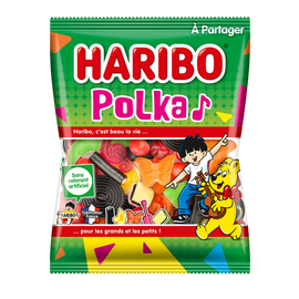 Bonbon Polka HARIBO, sachet 300g