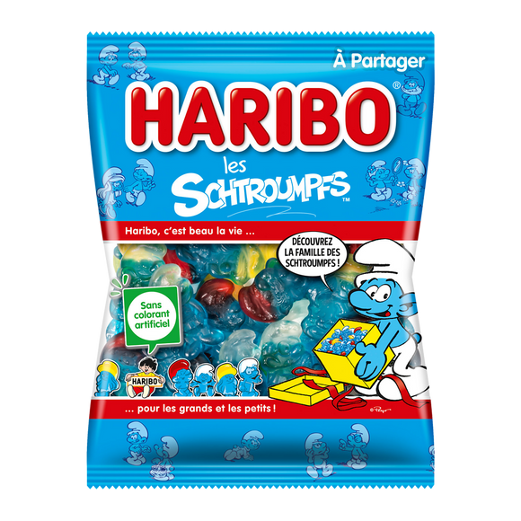 Bonbon Schtroumpfs HARIBO sachet 300g