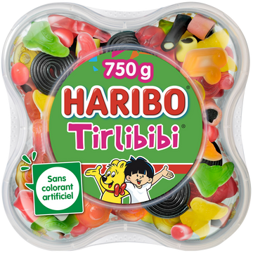Bonbon Tirlibibi HARIBO, boîte 750g