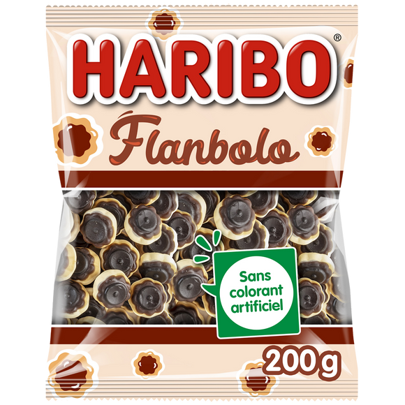 Bonbon Flanbolo HARIBO, 200g