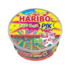 Confiserie fantaisie acidifiée fan of pik HARIBO 500g