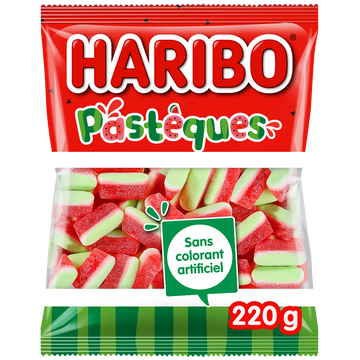 Bonbons gélifiée à la pastèques HARIBO 220g