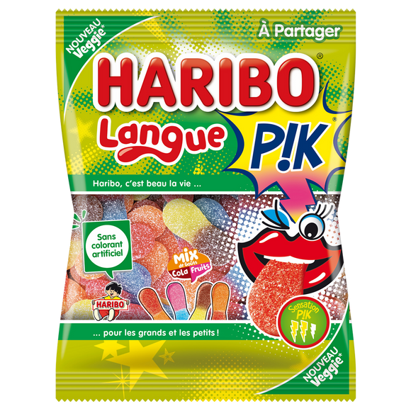 Confiserie acidifiée HARIBO 180g