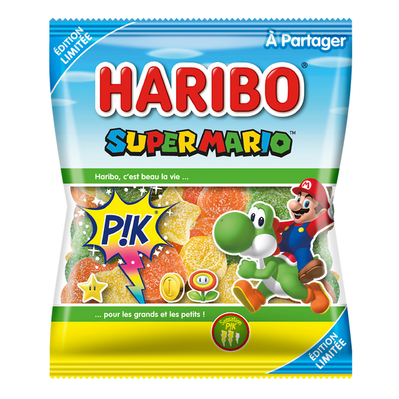 Bonbons super mario pik HARIBO, 180g