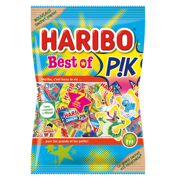Confiserie Best of Pik HARIBO paquet de 320g