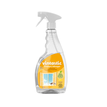Vinaigre ménager spray parfum citron VINTASTIC 10° 75cl