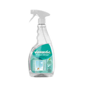 Vinaigre ménager spray parfum menthe VINTASTIC 10° 75cl