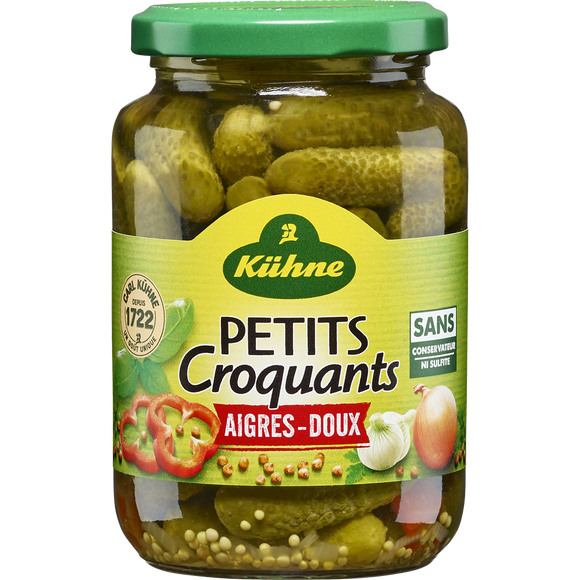 Petits croquants aigre doux KUHNE 190g