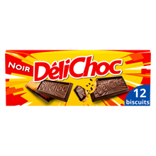 Biscuit au chocolat noir DELICHOC, 150g