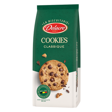 Biscuits cookies pépites de chocolat DELACRE 136g