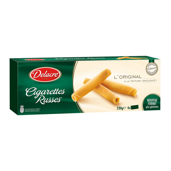 Cigarettes russes DELACRE, paquet 230g