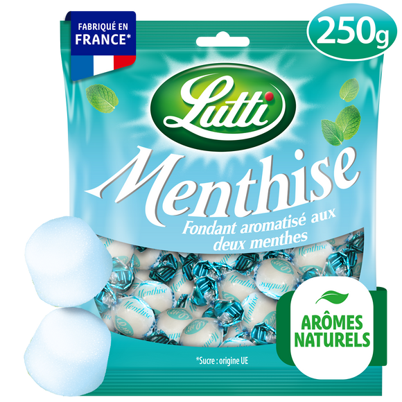 Bonbons Menthise LUTTI - Sachet de 250g