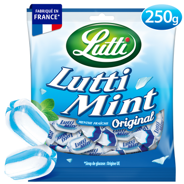 Bonbons Luttimint à la menthe LUTTI - Sachet de 250g