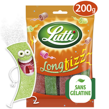 Bonbons Longfizz piquants LUTTI - Sachet de 200g