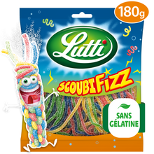 Bonbons Scoubifizz piquants LUTTI - Sachet de 180g