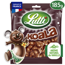 Bonbons Guimauve Koala au chocolat au lait LUTTI - Sachet de 185g