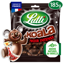 Bonbons Guimauve Koala au chocolat noir LUTTI - Sachet de 185g