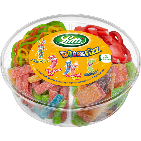 Bonbons Dooo & Fizz LUTTI - Boîte de 450g