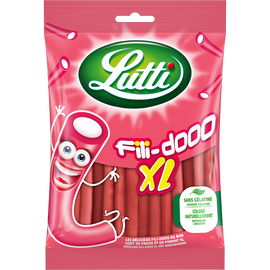 Bonbons Fili Dooo XL à la fraise LUTTI - Sachet de 180g