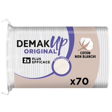 Disques à démaquiller Original DEMAK'UP, x70