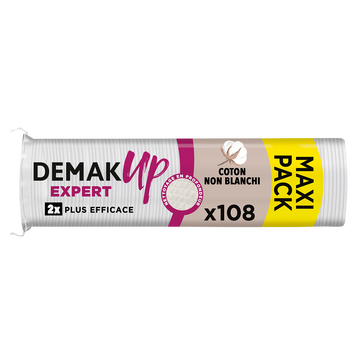 Disques à démaquiller Duo+ DEMAK'UP, x108