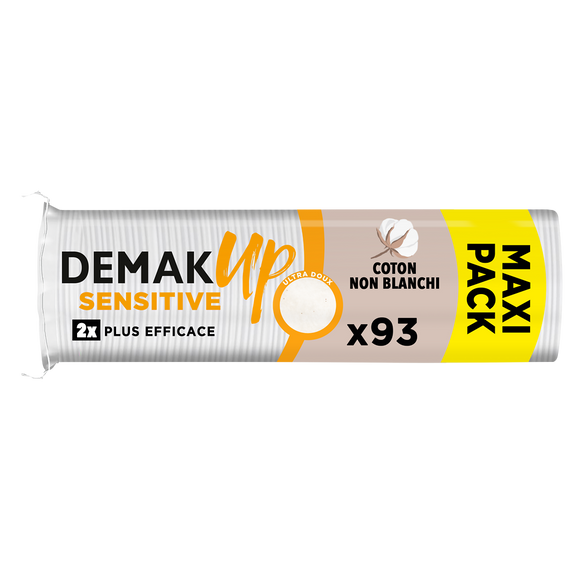 Disques à démaquiller Sensitive DEMAK'UP, x93