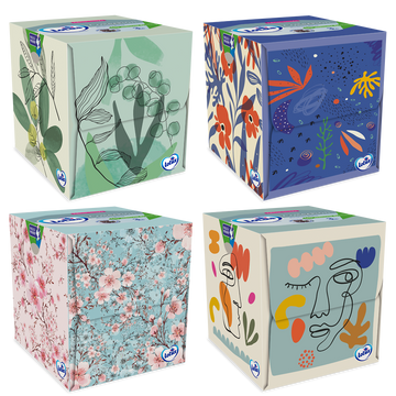 Mouchoirs blancs LOTUS, boîte de 48