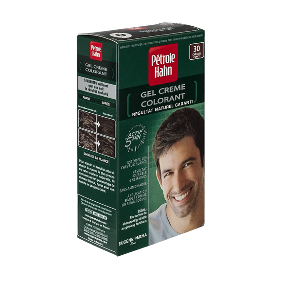 Coloration pour homme PETROLE HAHN, châtain foncé n°30