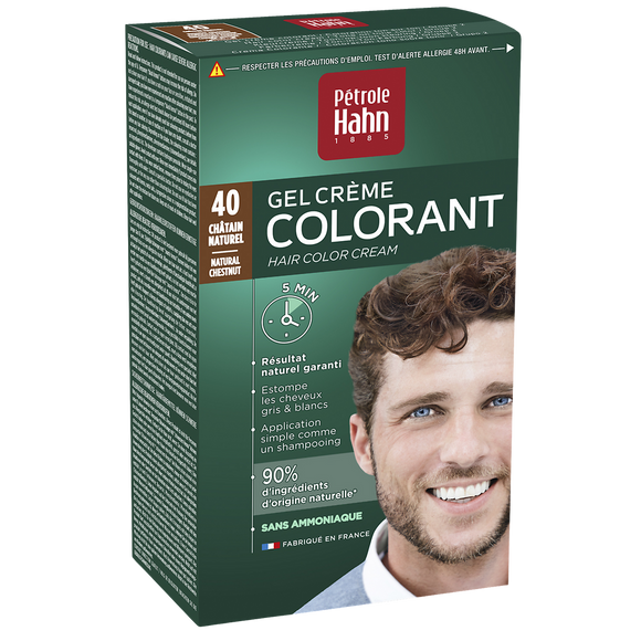 Coloration pour homme PETROLE HAHN, châtain n°40