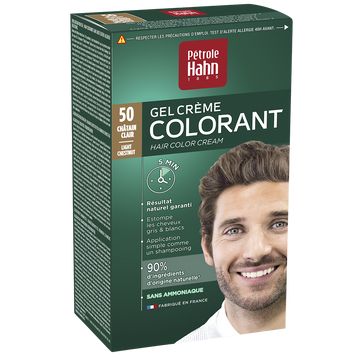 Coloration pour homme PETROLE HAHN, châtain clair n°50