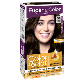 Coloration permanente châtain foncé n°30 EUGÈNE COLOR