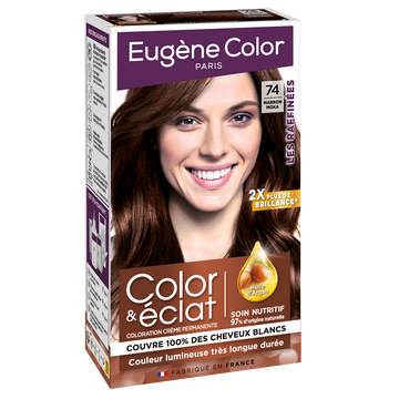 Coloration permanente marron moka n°74 EUGÈNE COLOR