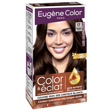 Coloration permanente marron cacao n°17 EUGÈNE COLOR