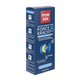 Lotion capillaire bleue force 5 protection PETROLE HAHN, flacon de 300ml