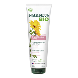 Shampooing calendula tous types de cheveux bio NAT&NOVE BIO, 250ml