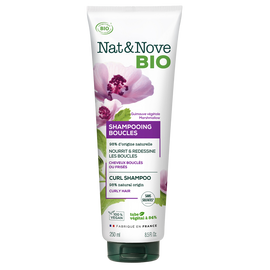 Shampooing cheveux bouclés bio NAT&NOVE BIO, 250ML