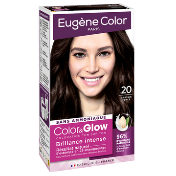 EUGENE COLOR COLOR & GLOW N°20 Châtain foncé
