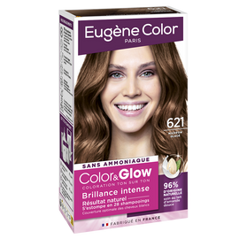 Coloration COLOR & GLOW N°621 Marron glacé EUGENE COLOR