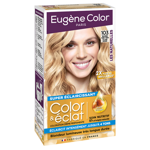 Coloration permanente blond très très clair n°103 EUGÈNE COLOR