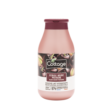 Douche lait hydratant Cerise noire/pistache COTTAGE 250mL