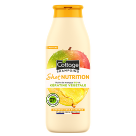 Shampooing shot nutrition hle de mangue et Keratine Bio CADUM, 250ml
