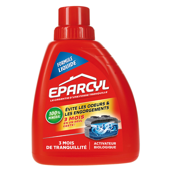 Entretien fosse septique activateur liquide EPARCYL - 500ml