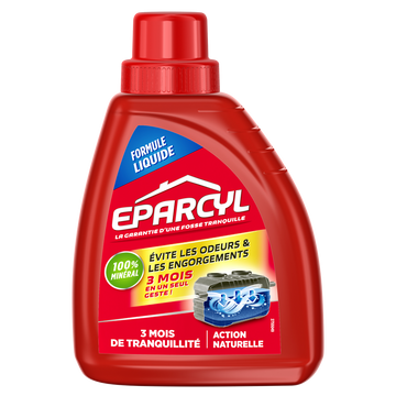 Entretien fosse septique activateur liquide EPARCYL - 500ml