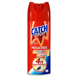 Insecticide barrière anti-mouches 4 heures CATCH - aérosol de 400ml