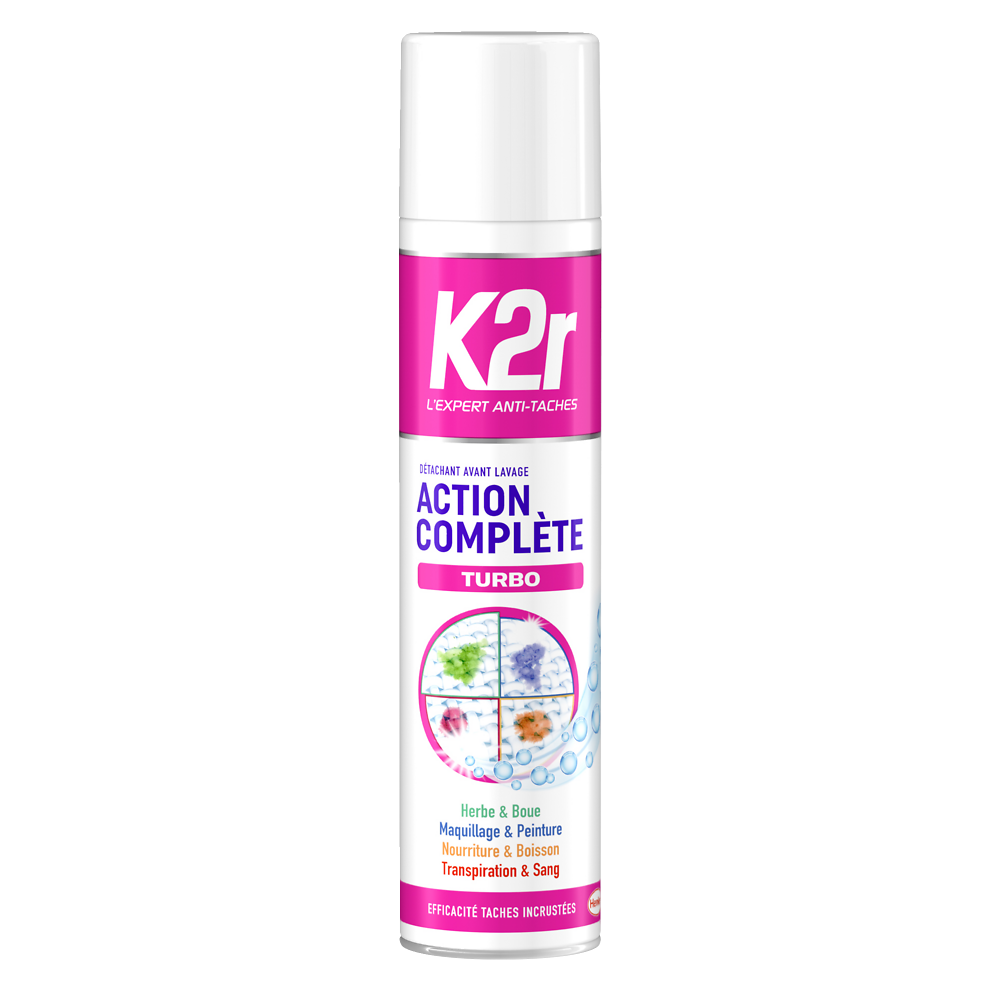 Détachant avant lavage action complète K2R - 400ml