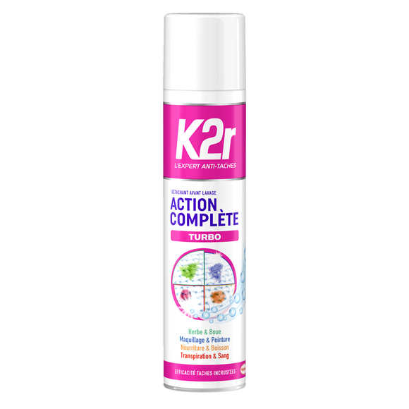 Détachant avant lavage action complète K2R - 400ml