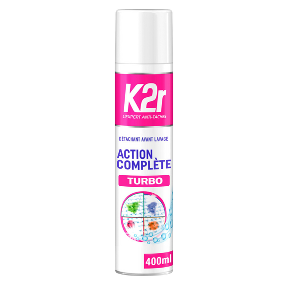 Détachant avant lavage action complète K2R - 400ml