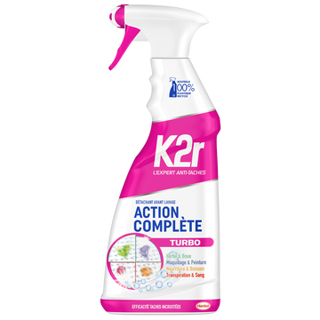 Détachant avant lavage action complète K2R - 750ml