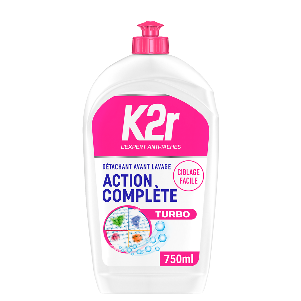 Détachant avant lavage ciblage facile K2R - 750ml