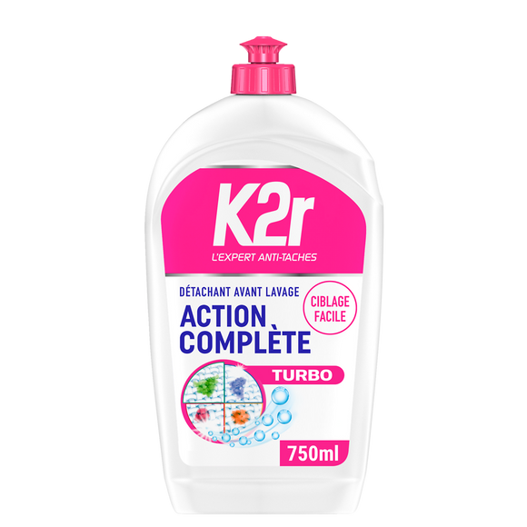 Détachant avant lavage ciblage facile K2R - 750ml